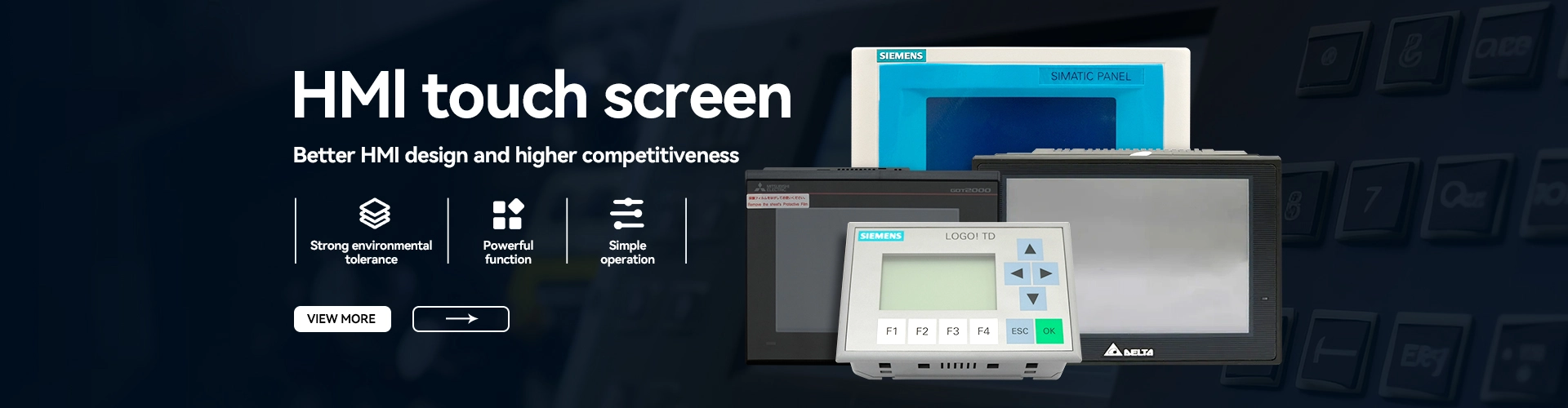 Écran tactile HMI
